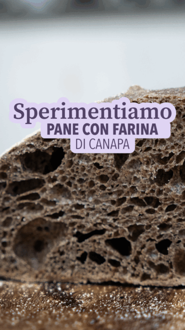 pane con farina di canapa
